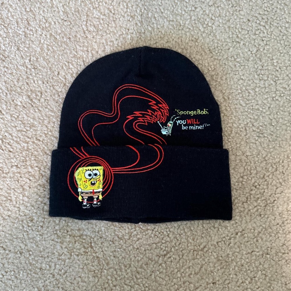 SpongeBob beanie hat